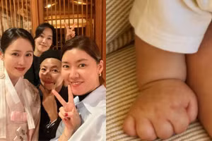 Sắc vóc Son Ye-jin như thời con gái sau khi 'quý tử' tròn 1 tuổi