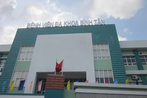 Bệnh viện quận Bình Tân.