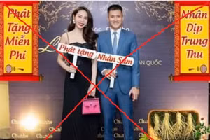 Thủy Tiên - Công Vinh bị cắt ghép hình ảnh để quảng cáo lừa đảo trắng trợn