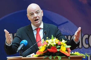 Chủ tịch FIFA Infantino gửi thư chúc mừng chiến công của đội bóng áo lính. 