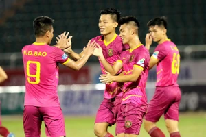 Sài Gòn FC hiện đang tạm xếp đỉnh bảng V-League 2020.