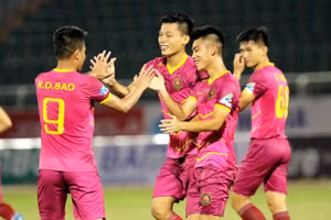 Sài Gòn FC hiện đang tạm xếp đỉnh bảng V-League 2020.