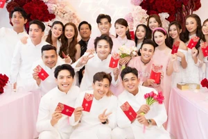 Sao Việt rộn ràng chuẩn bị 'ăn cưới' Puka và Gin Tuấn Kiệt