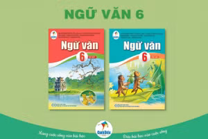Sách giáo khoa môn Ngữ văn lớp 6 bộ Cánh Diều.