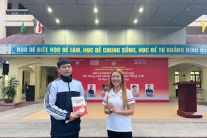 Phương pháp học tiếng Anh Linearthinking 'đốn tim' học sinh THPT Lý Thường Kiệt