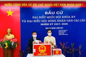 Hàng loạt sao Việt háo hức đi bầu cử trong “ngày hội non sông”