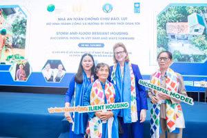 UNDP cam kết hỗ trợ xây dựng thêm 1.450 nhà chống chịu bão, lụt cho Việt Nam