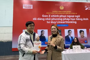 Học sinh THPT Lý Thái Tổ sôi động tìm hiểu phương pháp học tiếng Anh tư duy