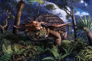 Hé lộ bữa ăn cuối cùng của quái vật khủng long bọc giáp