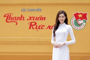 Hoa hậu Đỗ Thị Hà đẹp tinh khôi trong bộ ảnh kỷ yếu