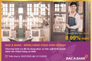Chương trình cho vay ưu đãi của BAC A BANK hỗ trợ khách hàng cá nhân sau dịch Covid-19.