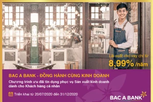 Chương trình cho vay ưu đãi của BAC A BANK hỗ trợ khách hàng cá nhân sau dịch Covid-19.