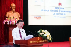 Thể lệ Giải báo chí toàn quốc "Vì sự nghiệp Giáo dục Việt Nam" năm 2021