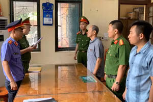 Bắt nguyên Giám đốc Sở Lao động Thương binh và Xã hội tỉnh Hà Nam