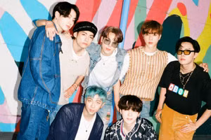 Nhóm nhạc BTS.