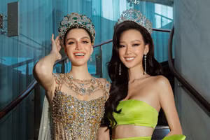 Hoa hậu Bảo Ngọc kể khổ khi bị soi 'đi đâu cũng đội vương miện'