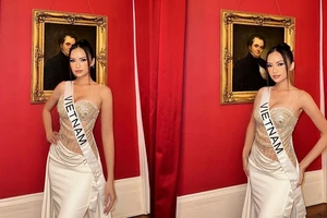 Ngọc Châu mặc áo 'vía' của mẹ, tiết lộ cuộc phỏng vấn kín tại Miss Universe 2022