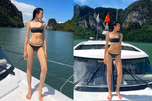 Bạn gái Đoàn Văn Hậu khoe khéo vòng eo 56 'vạn người mê'