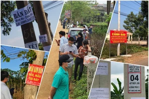 Trước tình hình bất động sản có dấu hiệu nóng, Ngân hàng Nhà nước đã giám sát và có cảnh báo tới các tổ chức tín dụng. Ảnh: Ngọc Mai