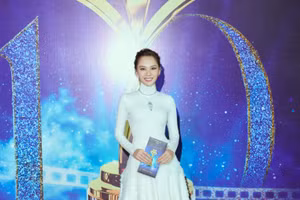 Hoa hậu Mai Phương lộ diện cuốn hút trước khi lên đường dự Miss World 2024