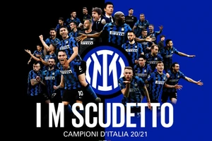 Inter Milan chính thức vô địch Serie A 2020/2021 sớm 4 vòng đấu