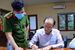 Bị can Nguyễn Văn Minh, cựu Chủ tịch HĐQT kiêm Tổng giám Tổng Công ty 3/2. Ảnh: Zing.vn