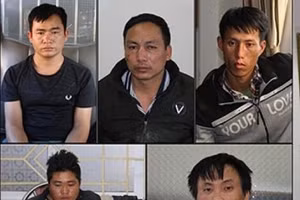 5 đối tượng tại cơ quan Công an