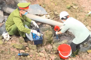 Phát hiện doanh nghiệp xả thải trực tiếp ra môi trường