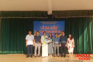 Lễ ra mắt Quỹ khuyến học, khuyến tài trường Lê Quý Đôn.