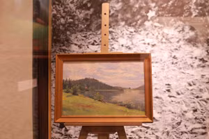 Bức tranh gốc đầu tiên của vua Hàm Nghi được một cá nhân hiến tặng và trưng bày lần đầu tiên tại Huế.