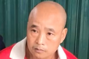Hung thủ Đặng Văn Đồng bị bắt khi đang lẩn trốn tại Quảng Nam
