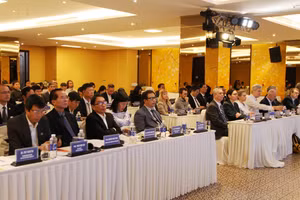 Lễ tổng kết 10 năm chương trình VLIR-IUC Đại học Huế hợp tác với Vương quốc Bỉ. (Ảnh: Đại Dương)