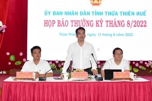 UBND tỉnh Thừa Thiên - Huế họp báo thường kỳ tháng 8/2022 và trả lời các vấn đề liên quan đến giáo dục.