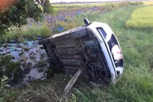 Hiện trường vụ tai nạn (Ảnh: BT).