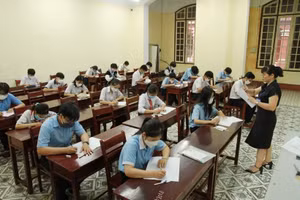 Kỳ thi vào lớp 10 tỉnh Thừa Thiên Huế những năm gần đây có sức cạnh tranh lớn. (Ảnh: N.Q)