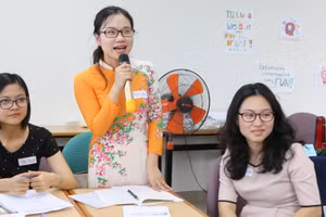 Giáo viên THPT tại Đà Nẵng và Quảng Nam tham gia tập huấn Chương trình "Phát triển Chương trình giảng dạy STEM cho học sinh THPT" tại Viện Nghiên cứu và Đào tạo Việt Anh (ĐH Đà Nẵng)