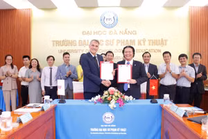 Trường ĐH Sư phạm Kỹ thuật - ĐH Đà Nẵng đã ký kết hợp tác với Tổ chức Đại học Pháp ngữ để đặt văn phòng Trung tâm hướng nghiệp Pháp ngữ tại trường. 