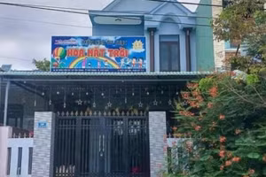 Cơ sở mầm non tư thục Hoa Mặt Trời bị đình chỉ hoạt động
