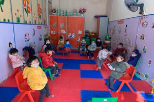 Từ ngày 19/7, các cơ sở giáo dục mầm non tư thục tại Điện Biên được phép mở cửa trở lại, nhưng phải đảm bảo an toàn phòng chống dịch.