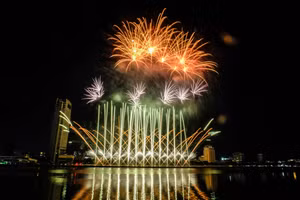 Lễ hội Pháo hoa quốc tế Đà Nẵng sẽ là sự kiện thu hút khách du lịch đến với thành phố. Ảnh tư liệu. 