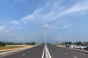 Tuyến đường vành đai ở Đà Nẵng. 