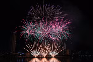 Màn trình diễn của đội Pháp. 