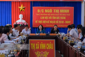 Quang cảnh buổi làm việc.