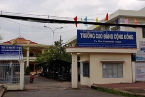 Trường CĐ cộng đồng Cà Mau.