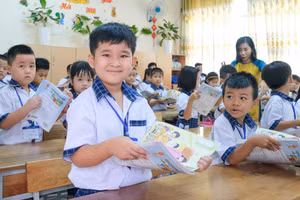 Tỉnh Hậu Giang đã chọn xong SGK lớp 1, lớp 2 và lớp 6. Ảnh minh họa.