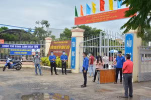 Điểm thi Trường THPT Mỹ Xuyên.