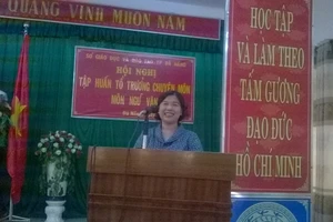  Đà Nẵng: Tập huấn dạy học và kiểm tra, đánh giá kết quả học tập theo định hướng phát triển năng lực học sinh 