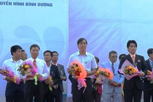 Đại diện công ty trong lễ trao giải