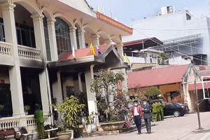 Hiện trường vụ cháy