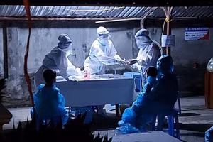 Nậm Pồ thần tốc truy viết các trường hợp liên quan đến các ca dương tính với Covid-19